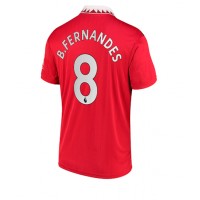 Manchester United Bruno Fernandes #8 Fotballklær Hjemmedrakt 2022-23 Kortermet